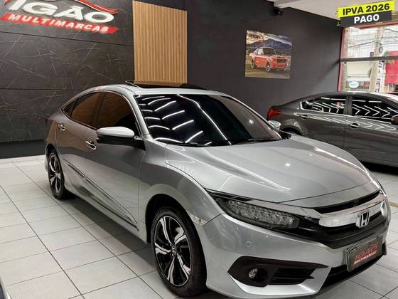 HONDA CIVIC 1.5 16V TURBO GASOLINA TOURING 4P CVT